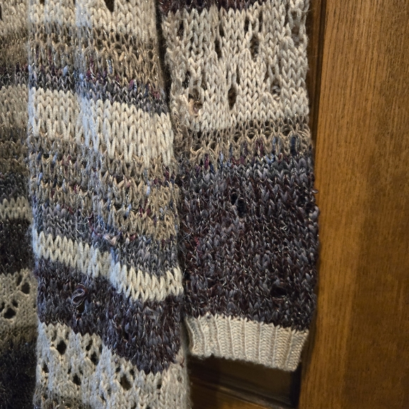 Maurices Brown and Cream Knit Sweater - Picture 11 of 13